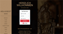 Desktop Screenshot of heiliggeist-mainz.de